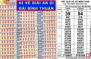 XSMN 19-3: 3 người trúng 2,1 tỉ từ 42 vé an ủi đài Bình Thuận