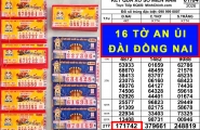 XSMN 1-4: 16 vé trúng 800 triệu đài Đồng Nai lộ diện