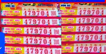 Xổ số miền Nam sáng 9/4: Lộ diện nơi trúng 16 vé độc đắc Đồng Nai