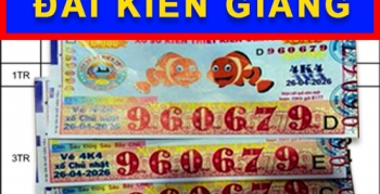 Xổ số miền Nam ngày 26/4: Người trúng đài Kiên Giang lãnh tiền ngay