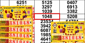 Xổ số miền Nam ngày 3/6: Một người trúng số 2 giải đài Cần Thơ